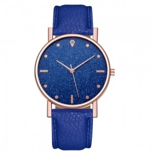 Bronze 53 mm Mokume Sapphire